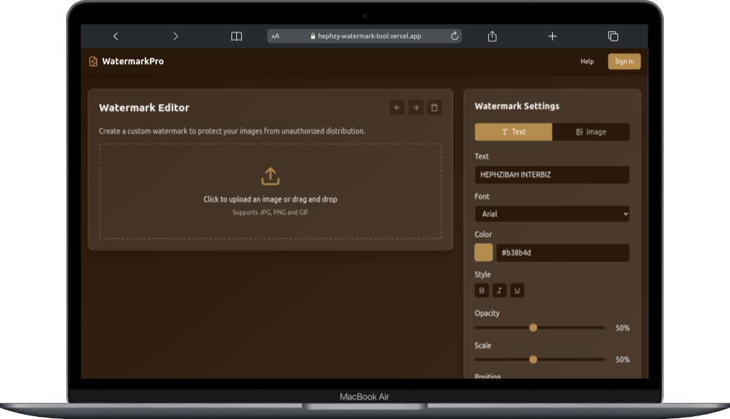 Watermark Tool